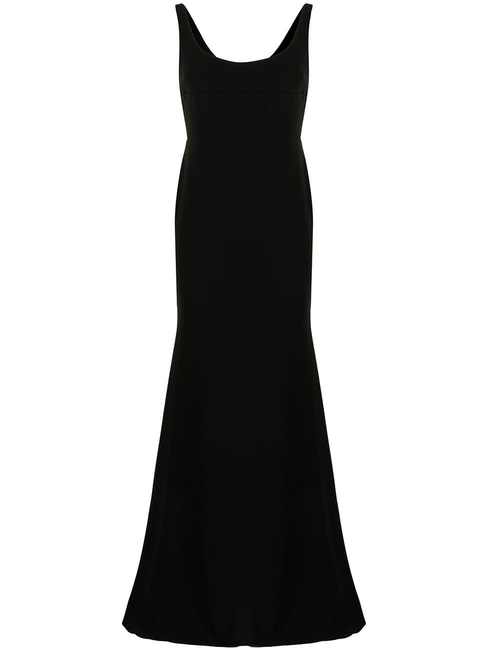 Alex Perry corsetted fishtail gown - Black von Alex Perry
