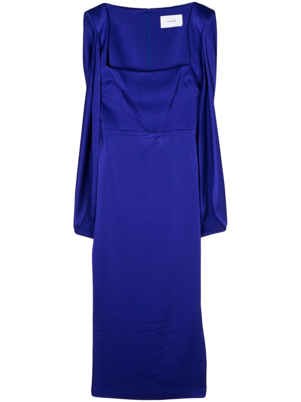 Alex Perry draped-design dress - Blue von Alex Perry