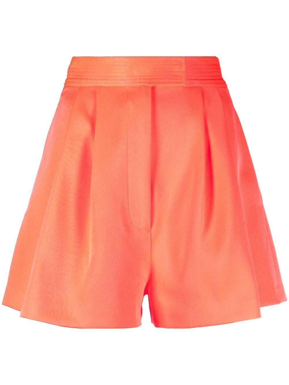 Alex Perry flared high-waisted shorts - Pink von Alex Perry