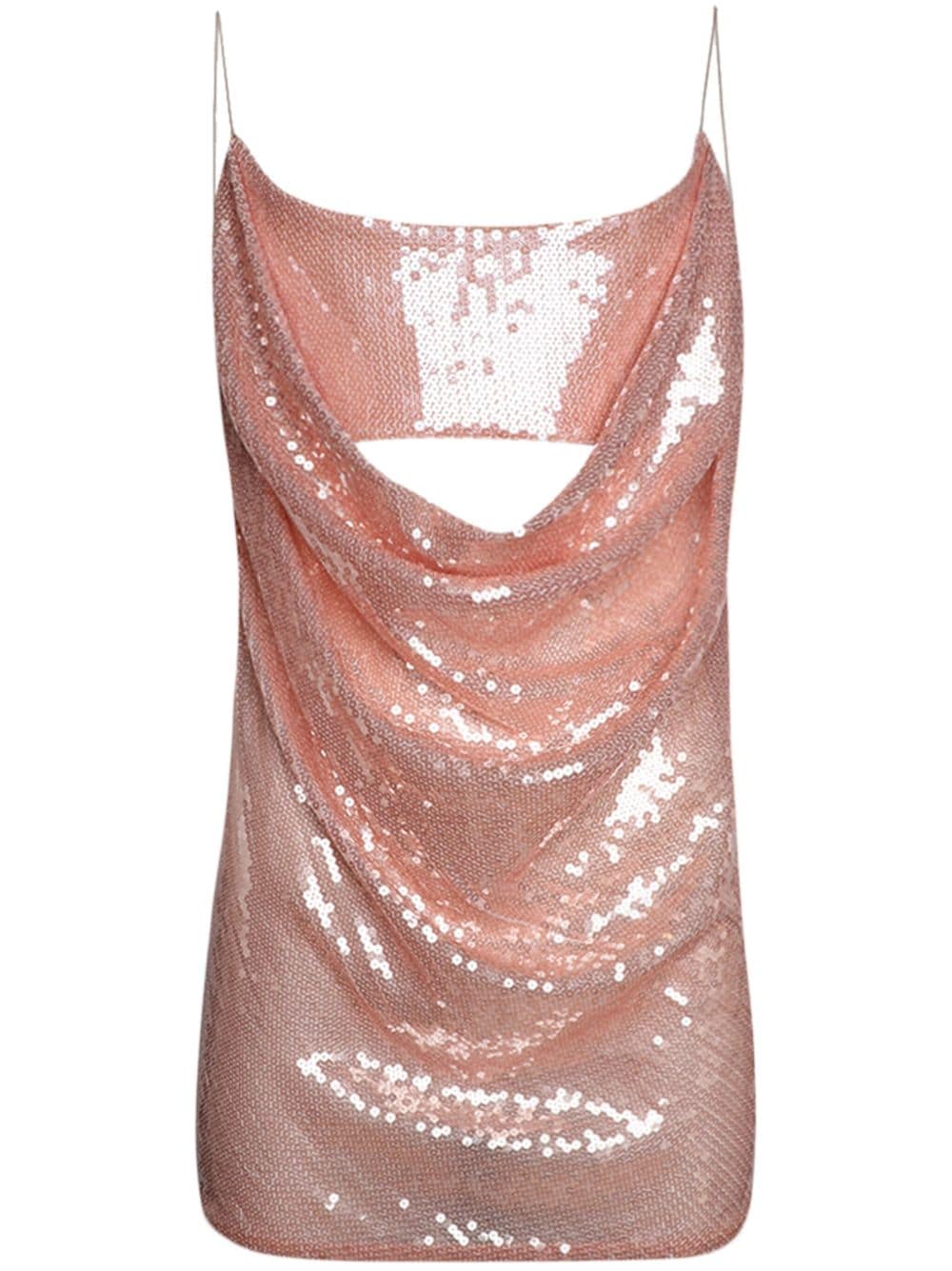 Alex Perry sequin-embellished draped minidress - Pink von Alex Perry