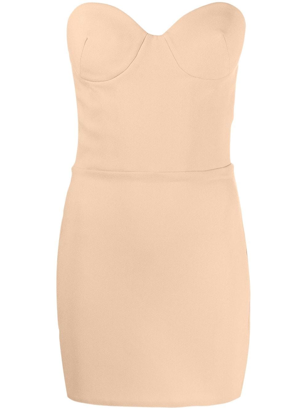 Alex Perry Clay strapless minidress - Neutrals von Alex Perry