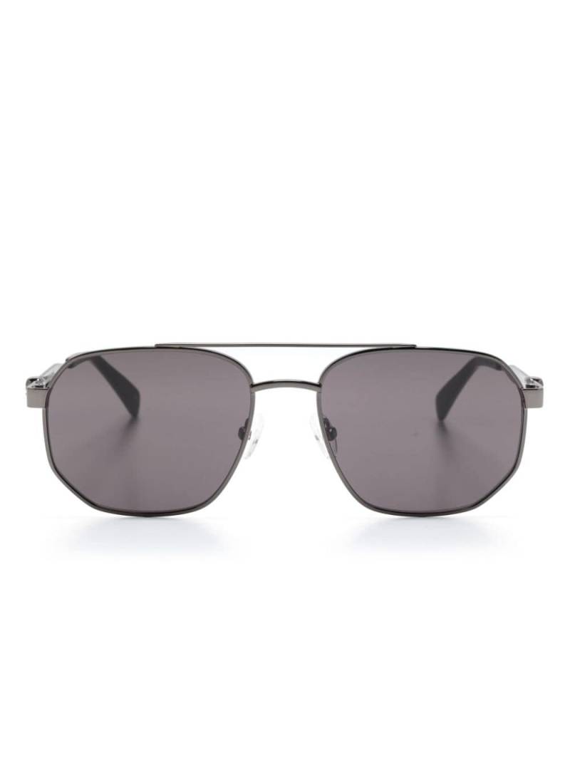 Alexander McQueen Eyewear Floating Skull pilot-frame sunglasses - Black von Alexander McQueen Eyewear