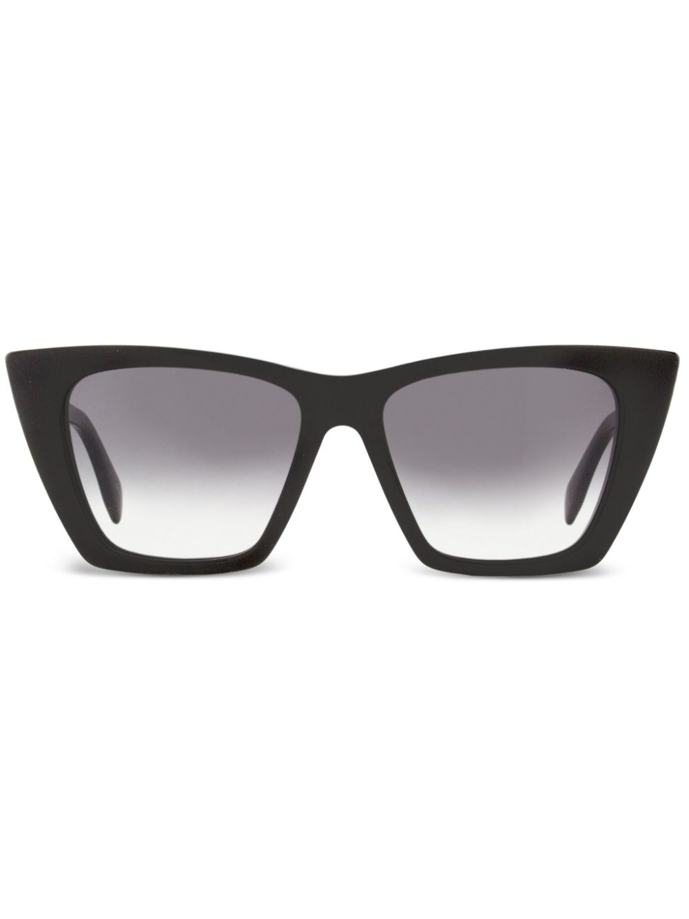 Alexander McQueen Eyewear logo-debossed cat-eye frame sunglasses - Black von Alexander McQueen Eyewear