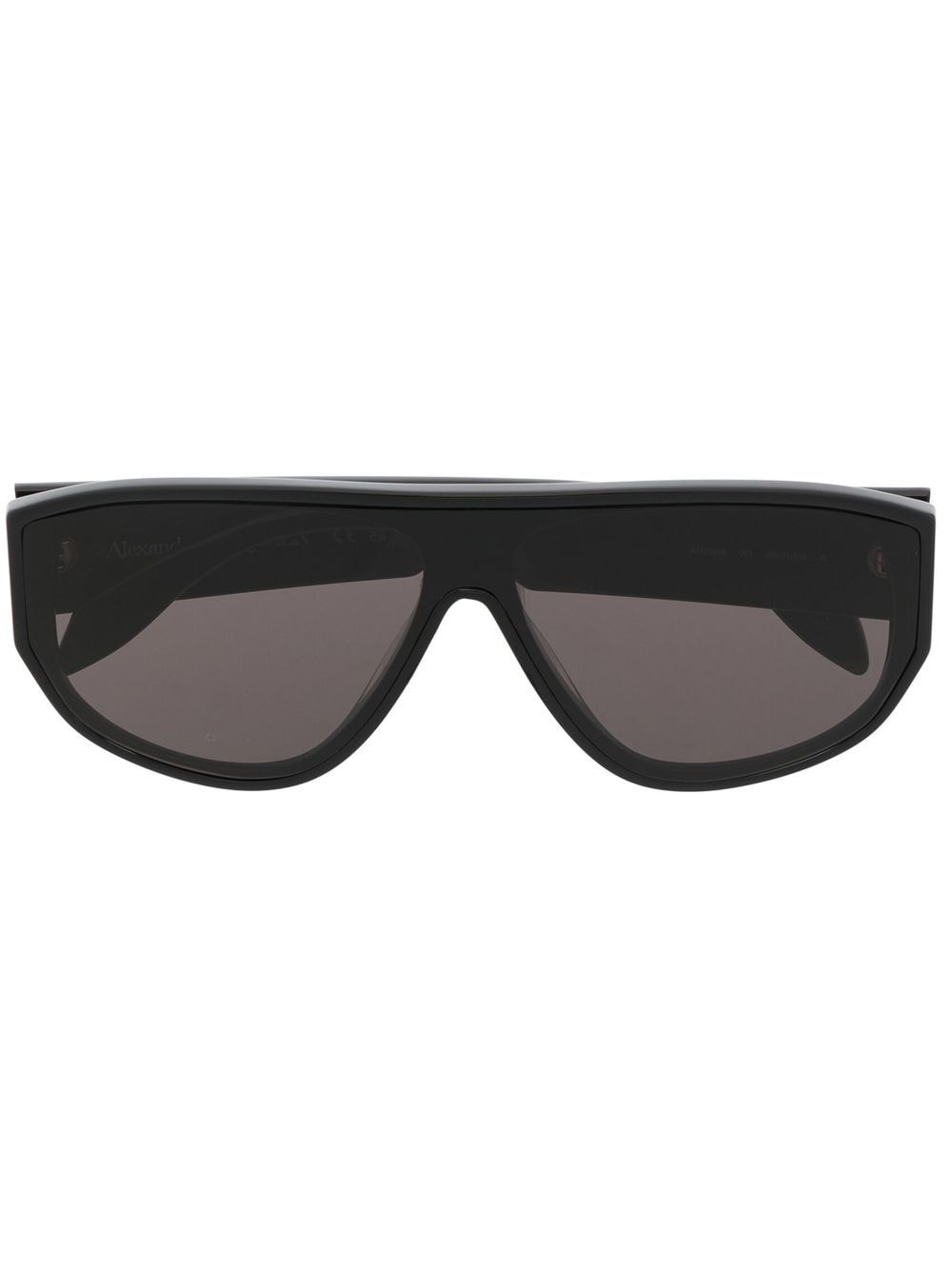 Alexander McQueen Eyewear oversize-frame sunglasses - Black von Alexander McQueen Eyewear