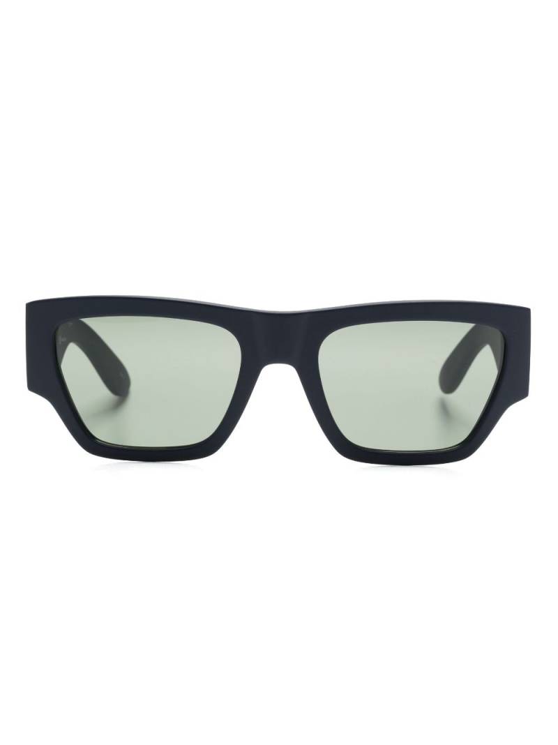 Alexander McQueen Eyewear square-frame sunglasses - Blue von Alexander McQueen Eyewear
