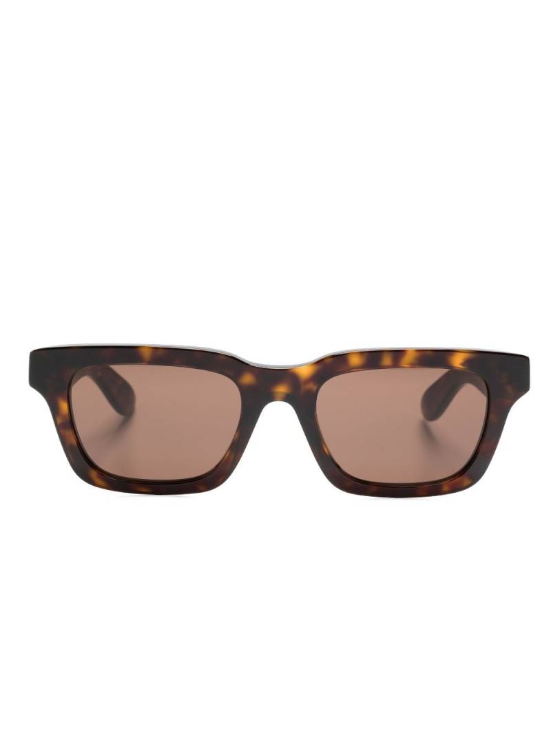 Alexander McQueen Eyewear square-frame sunglasses - Brown von Alexander McQueen Eyewear