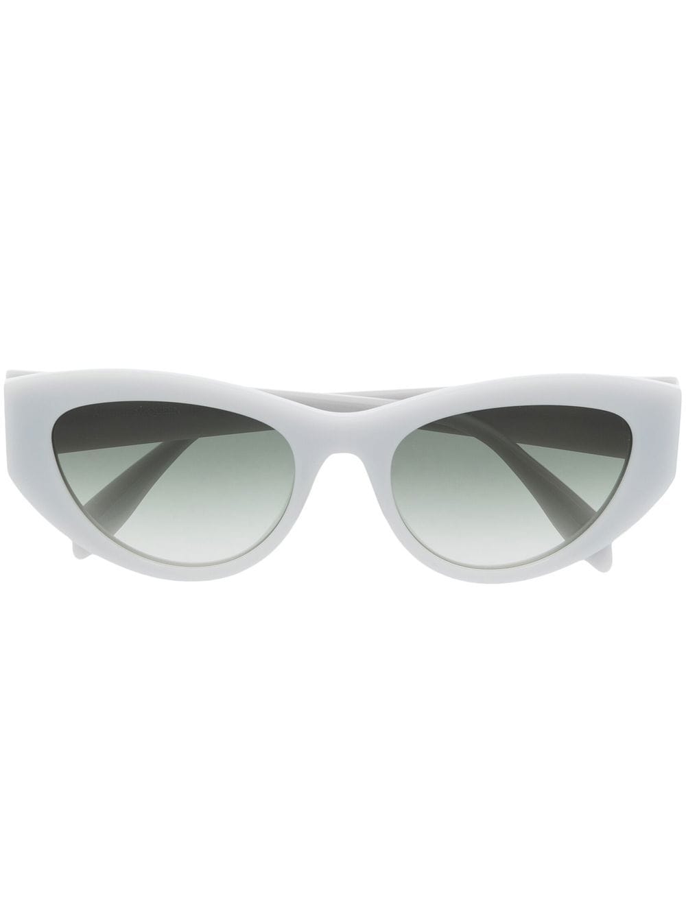 Alexander McQueen Eyewear square-frame sunglasses - Grey von Alexander McQueen Eyewear