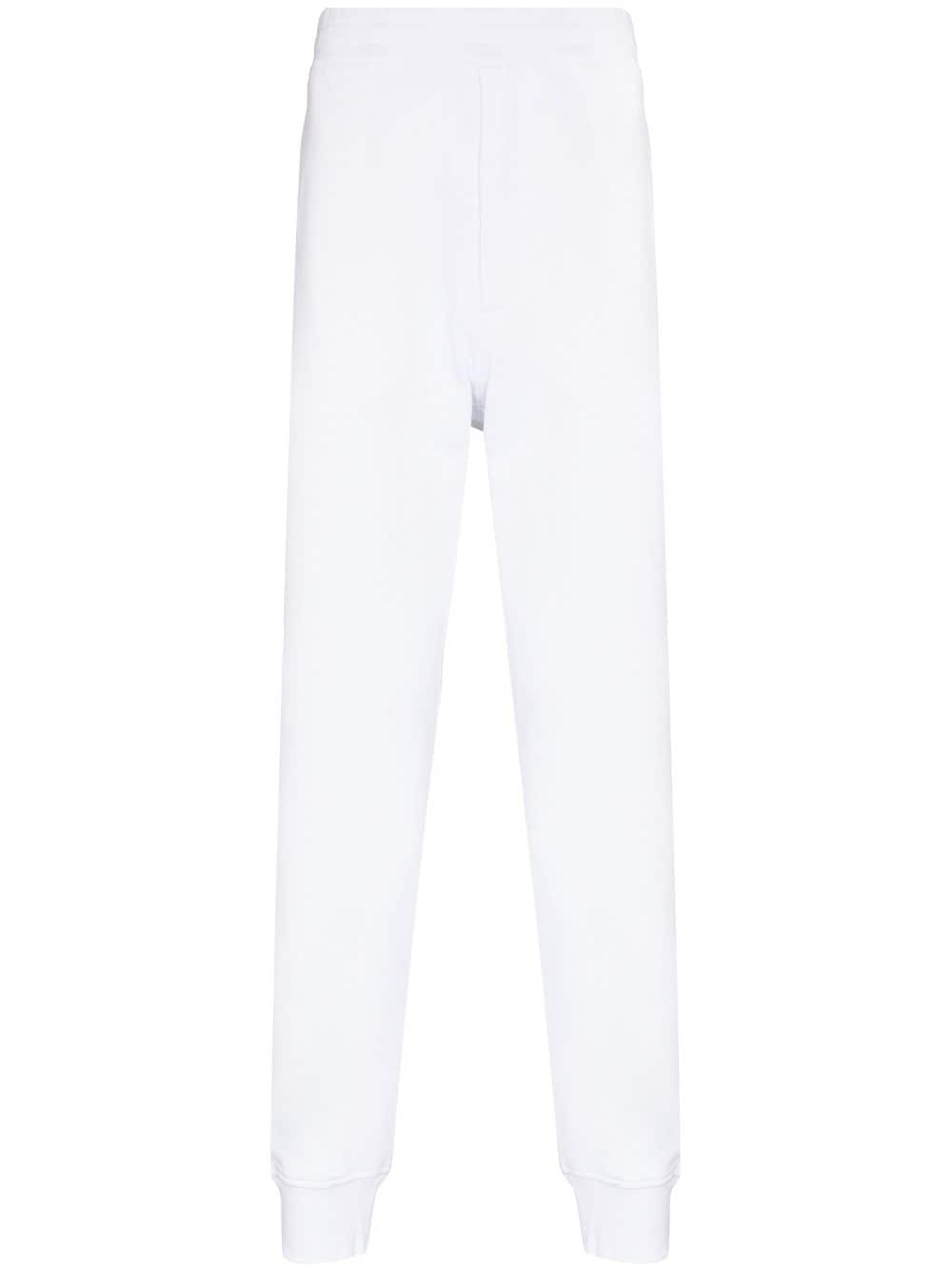 Alexander McQueen logo-print track pants - White von Alexander McQueen