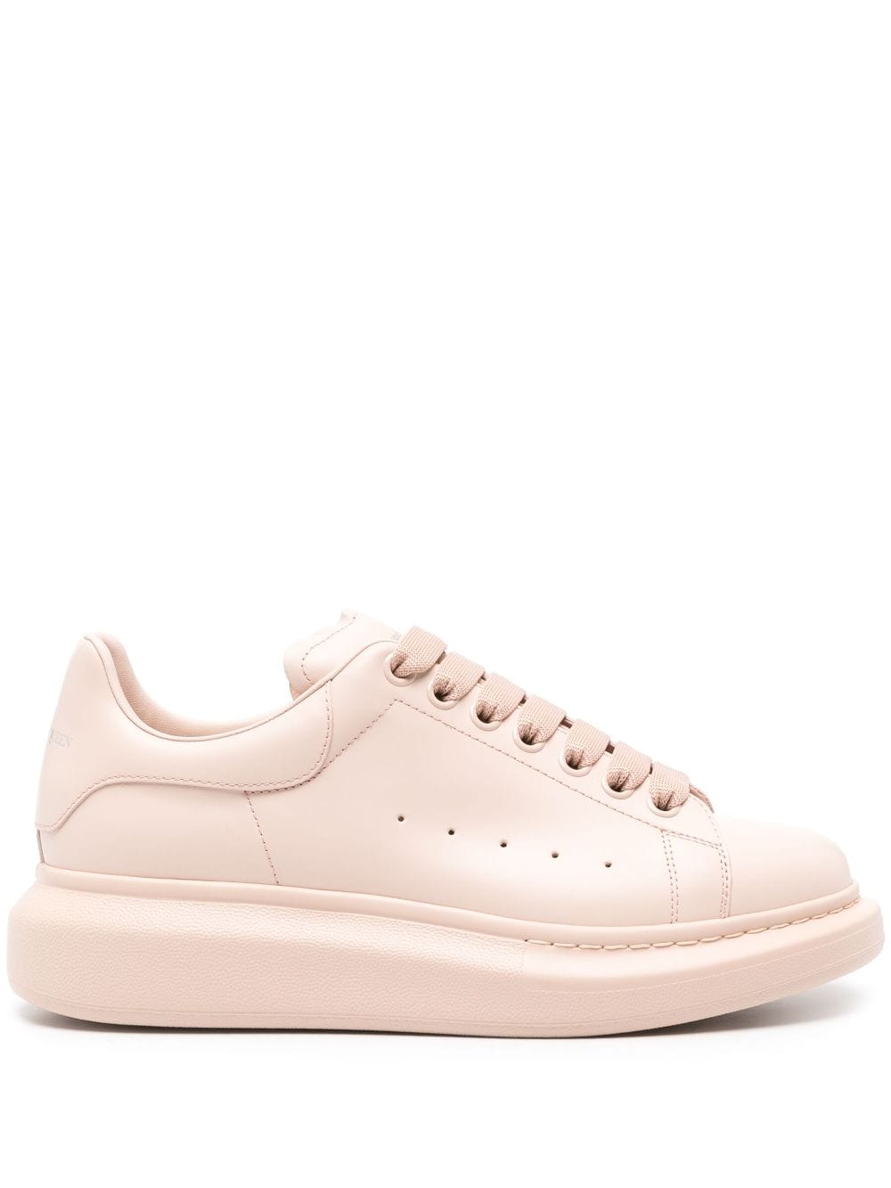 Alexander McQueen Oversized tonal leather sneakers - 6856 BLUSH/BLUSH von Alexander McQueen