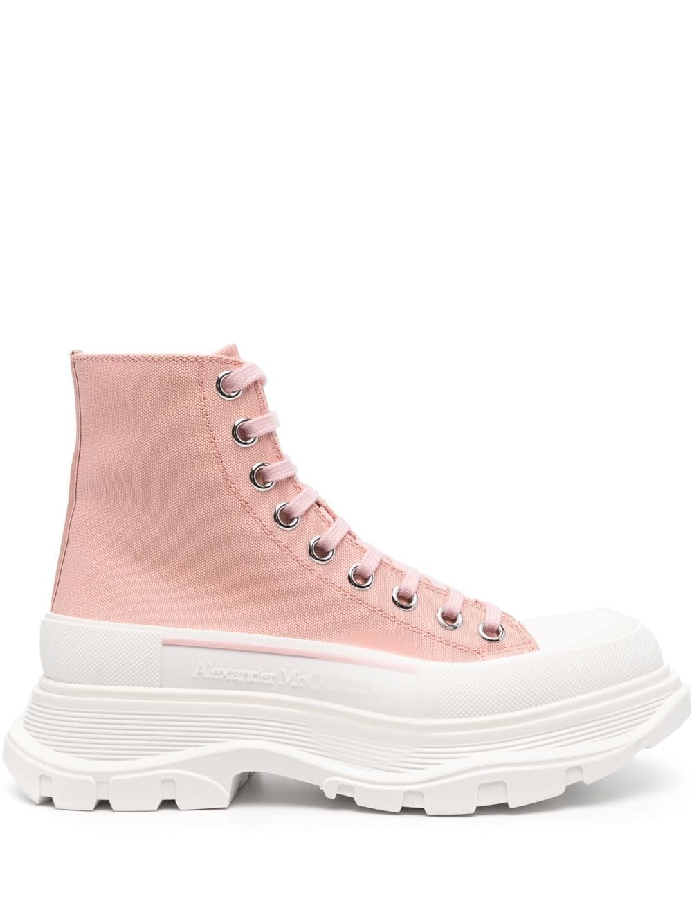 Alexander McQueen Oversized-sole ankle boots - Pink von Alexander McQueen