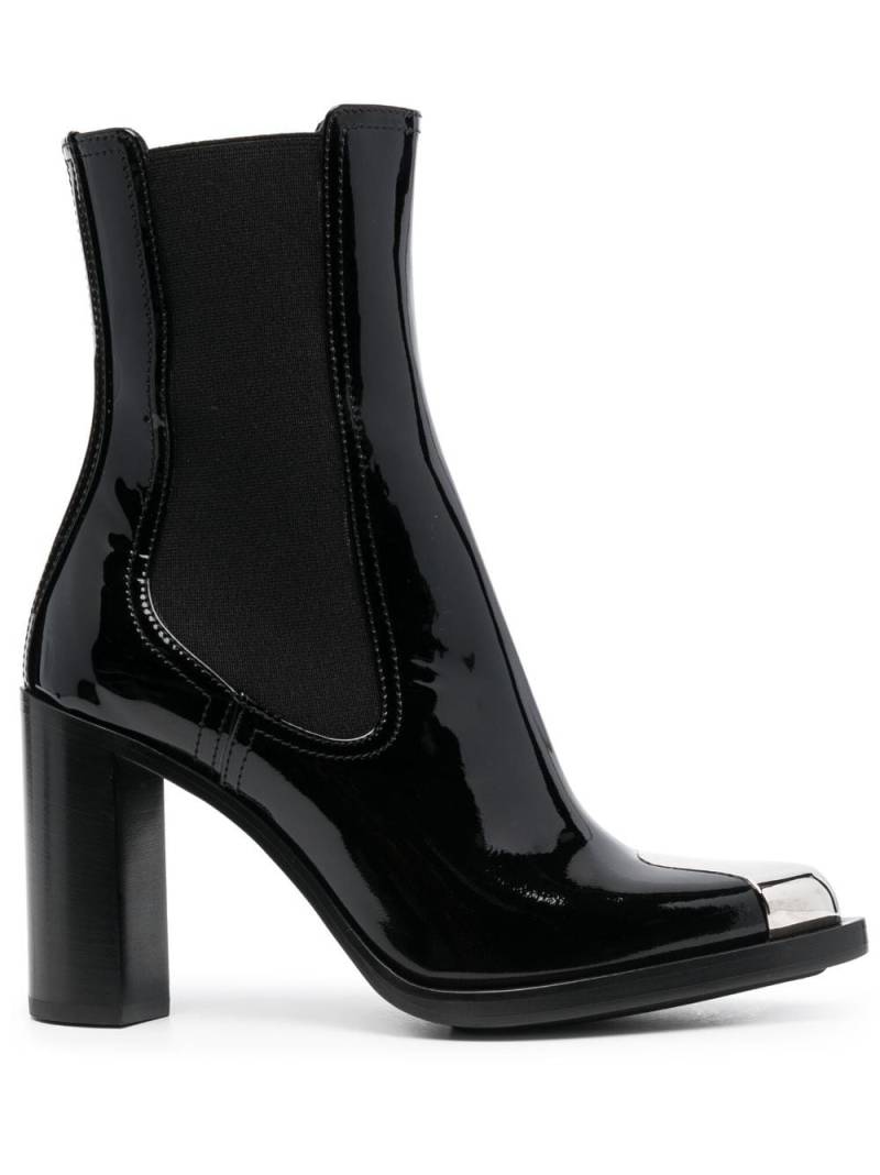 Alexander McQueen Punk Chelsea 90mm boots - Black von Alexander McQueen