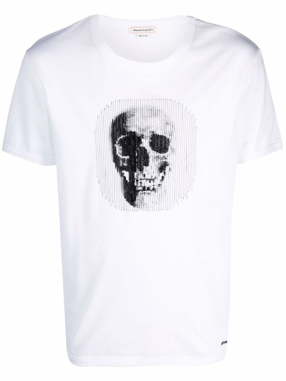 Alexander McQueen Skull print T-shirt - White von Alexander McQueen