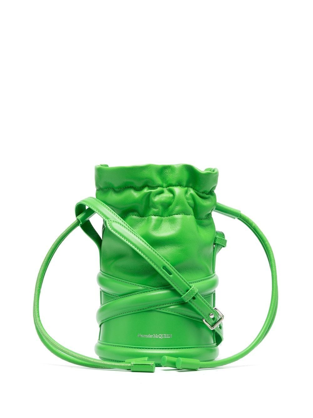 Alexander McQueen Soft Curve bucket bag - Green von Alexander McQueen