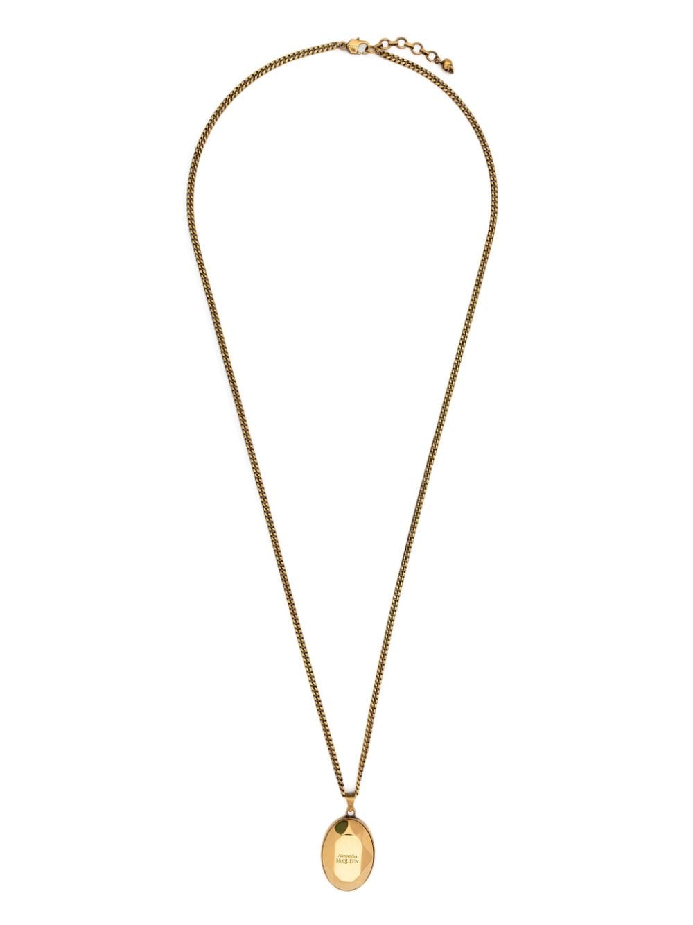 Alexander McQueen The Faceted Stone necklace - Gold von Alexander McQueen