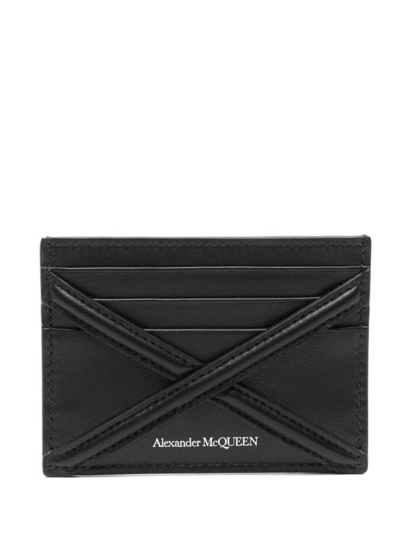 Alexander McQueen The Harness cardholder - Black von Alexander McQueen