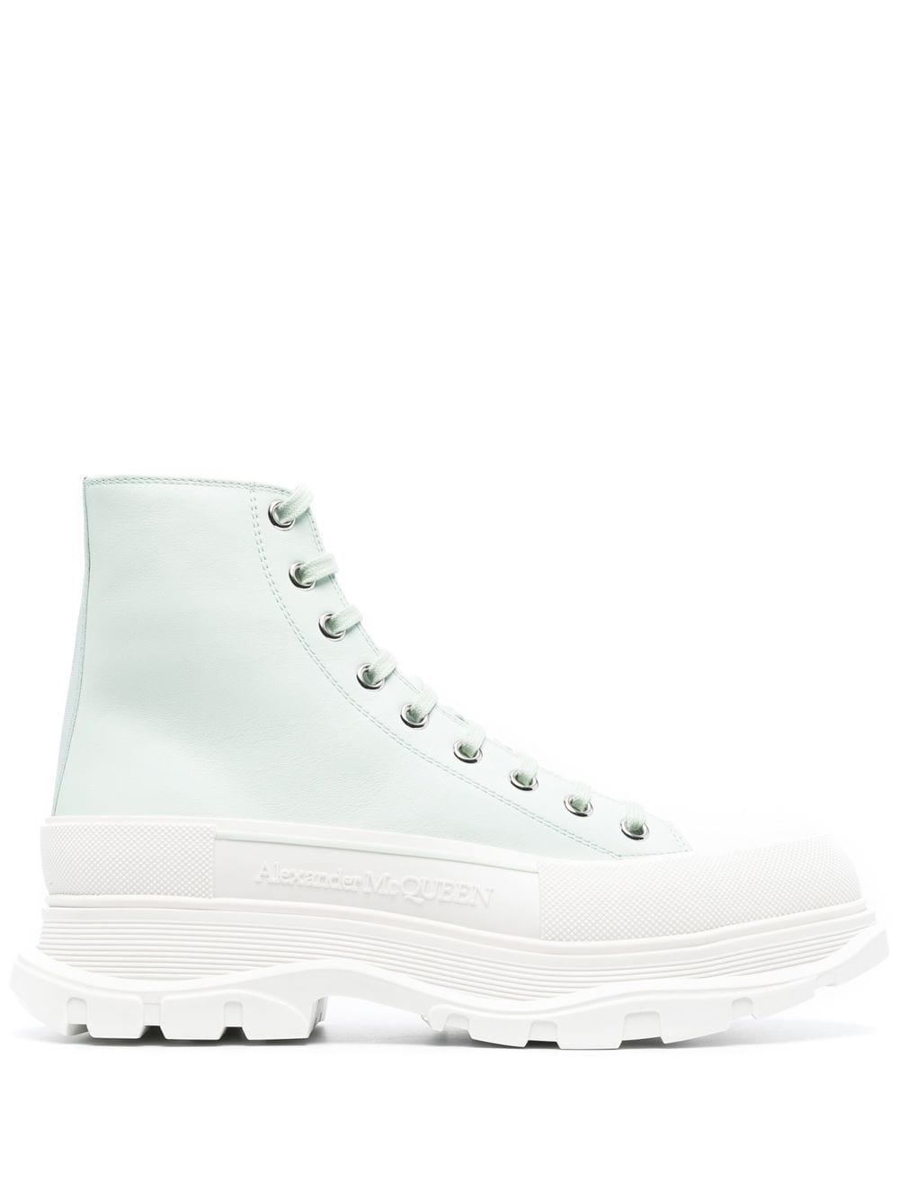 Alexander McQueen Tread Slick ankle boots - Green von Alexander McQueen