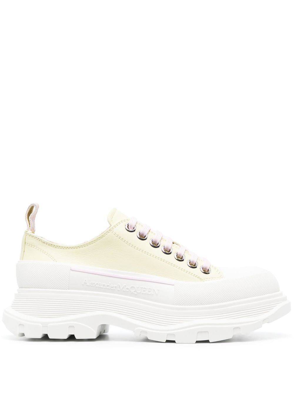 Alexander McQueen Tread Slick chunky sneakers - Yellow von Alexander McQueen