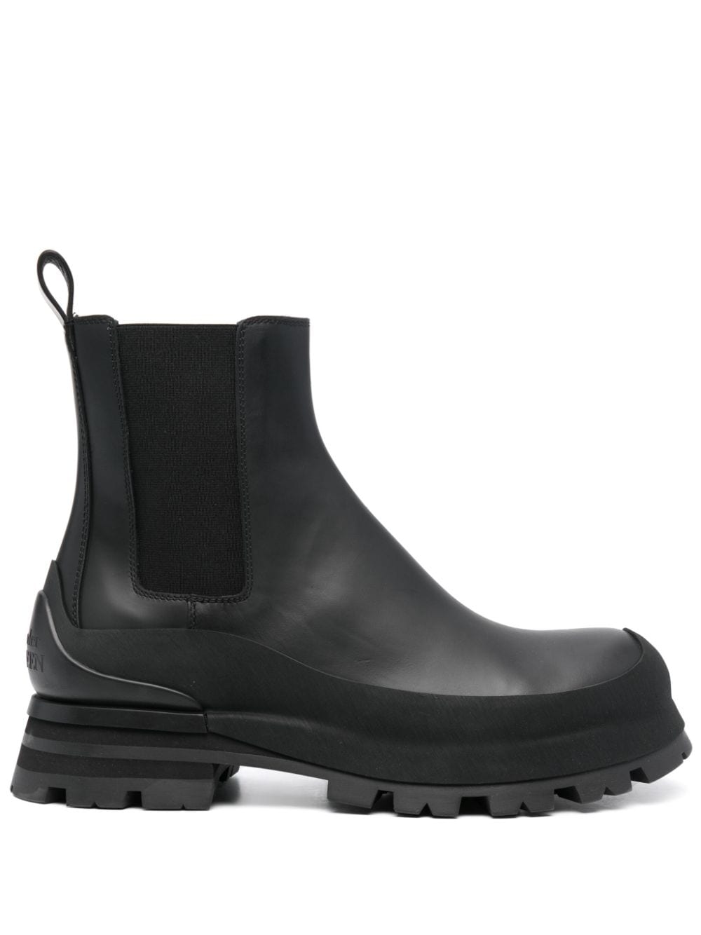 Alexander McQueen Wander leather Chelsea boots - Black von Alexander McQueen