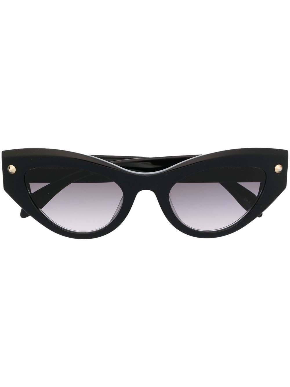 Alexander McQueen Eyewear cat-eye frame sunglasses - Black von Alexander McQueen Eyewear