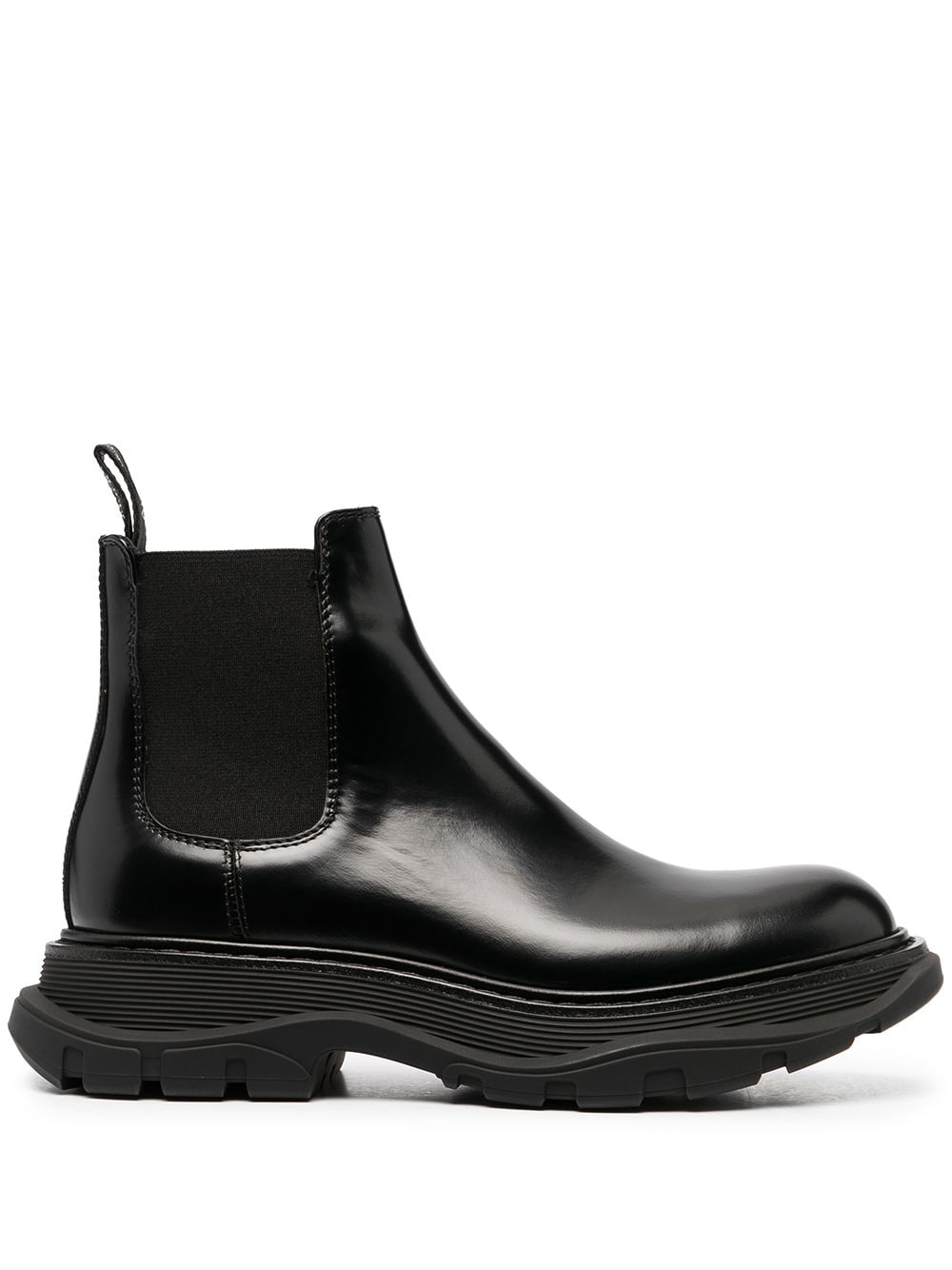 Alexander McQueen chunky sole Chelsea boots - Black von Alexander McQueen