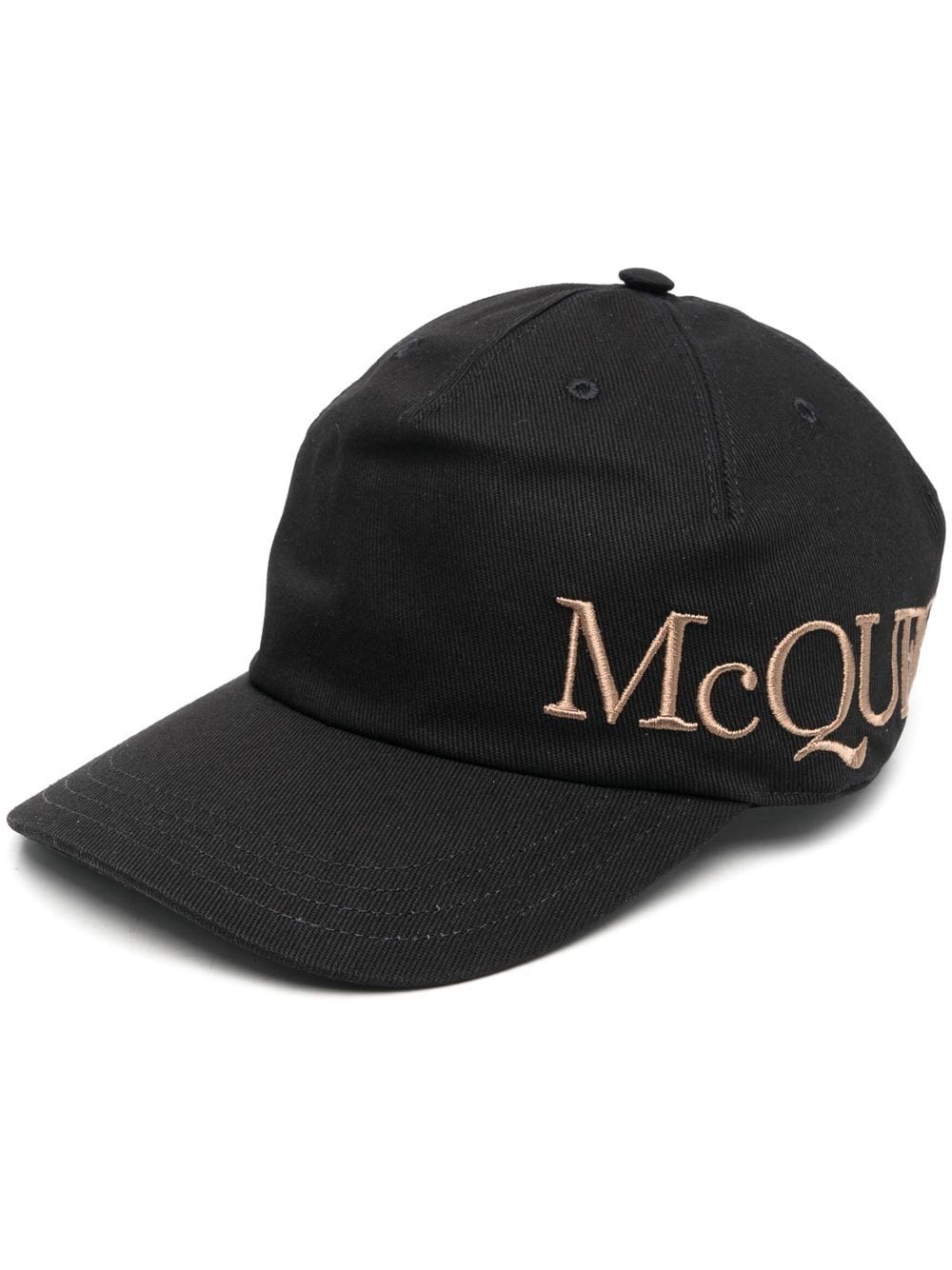 Alexander McQueen embroidered-logo baseball cap - Black von Alexander McQueen