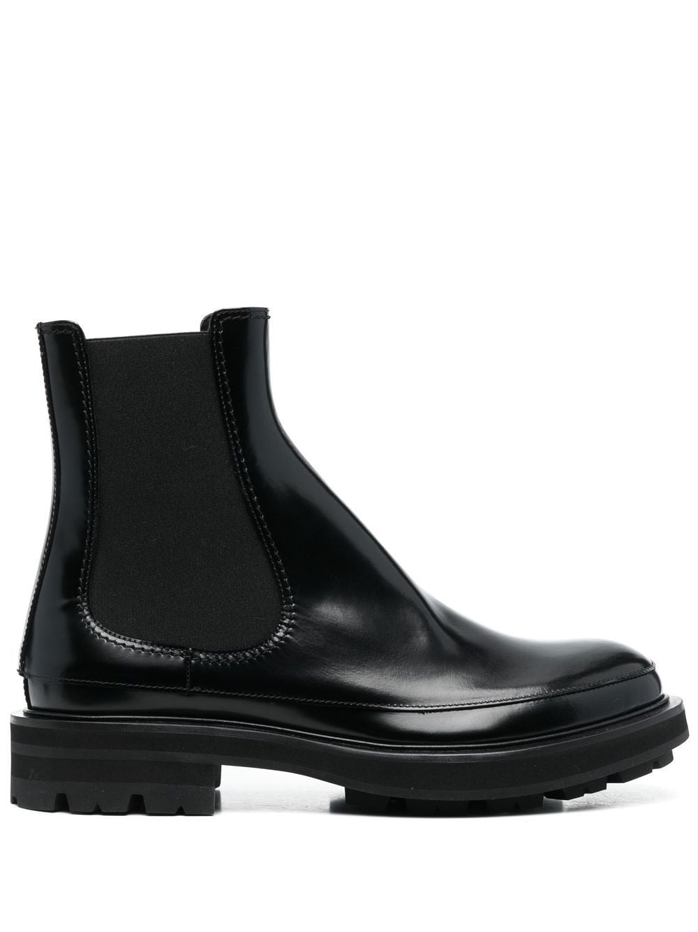 Alexander McQueen leather Chelsea boots - Black von Alexander McQueen