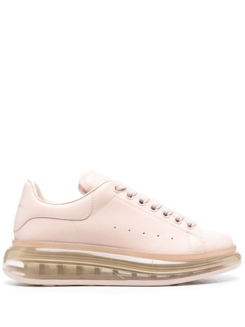 Alexander McQueen leather chunky-sole sneakers - Pink von Alexander McQueen
