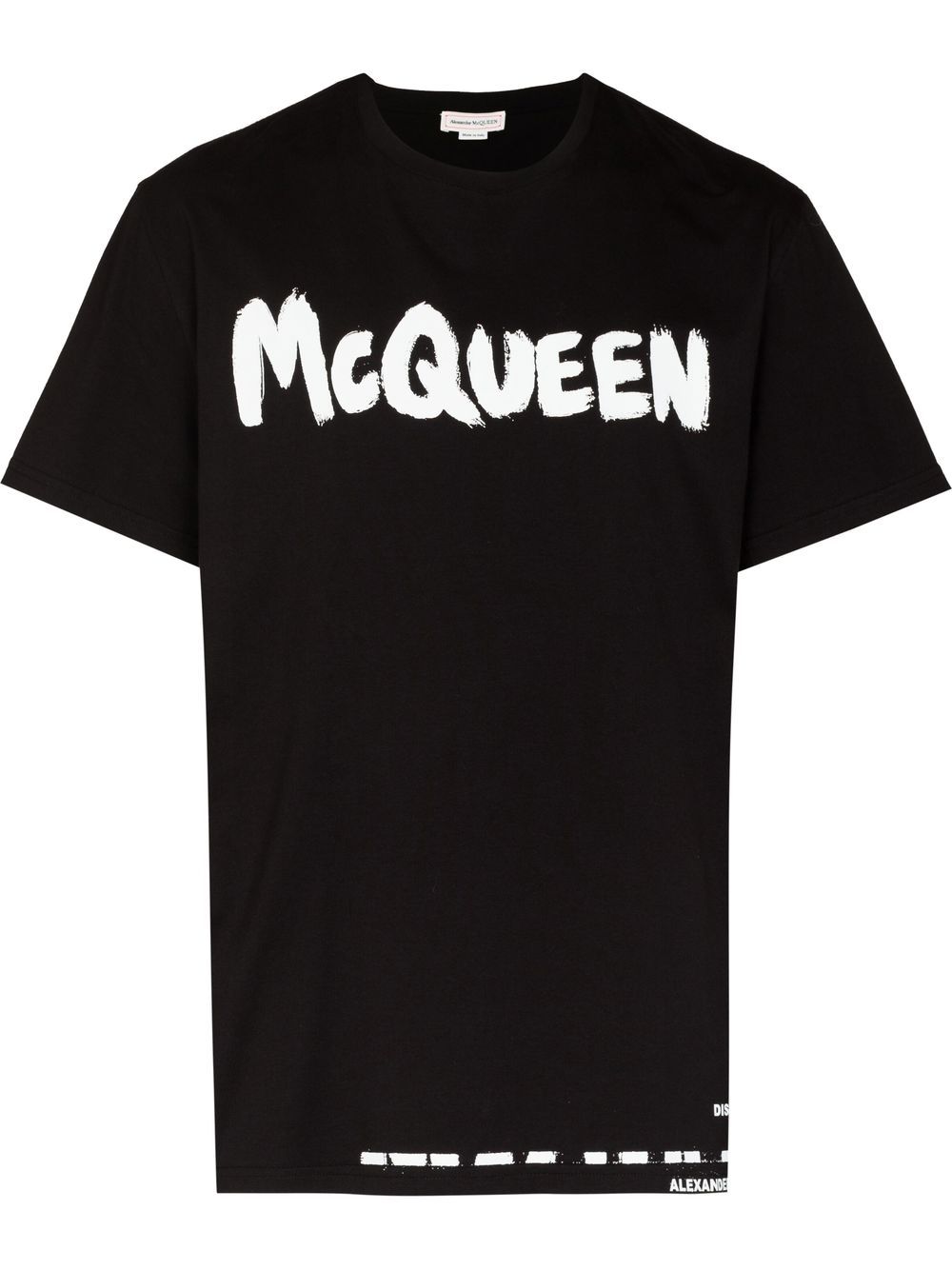 Alexander McQueen logo-print cotton T-shirt - Black von Alexander McQueen