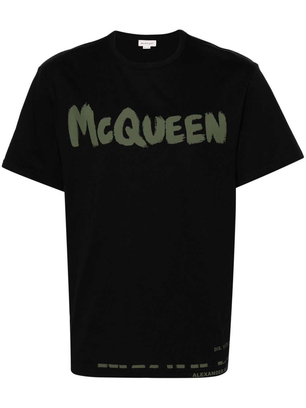 Alexander McQueen logo-print cotton T-shirt - Black von Alexander McQueen