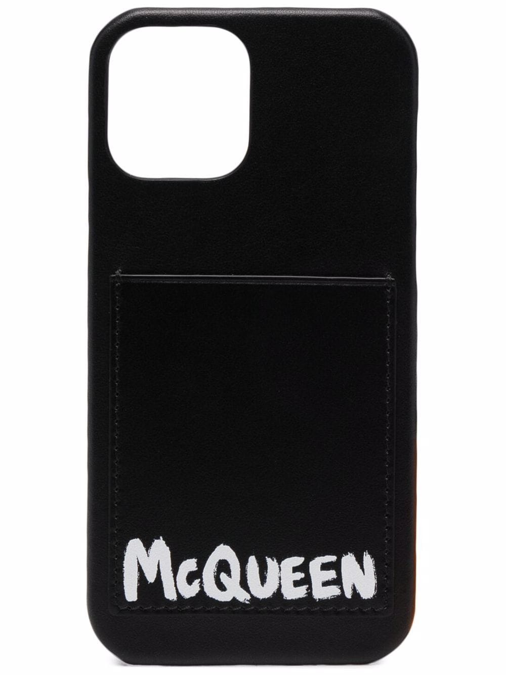 Alexander McQueen logo-print iPhone 12 Pro case - Black von Alexander McQueen