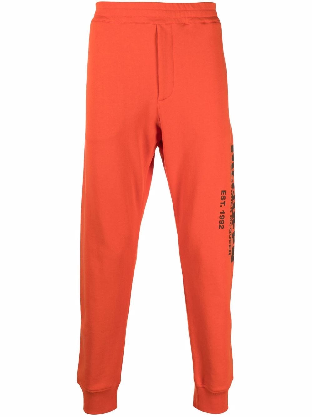 Alexander McQueen logo-print track pants - Orange von Alexander McQueen