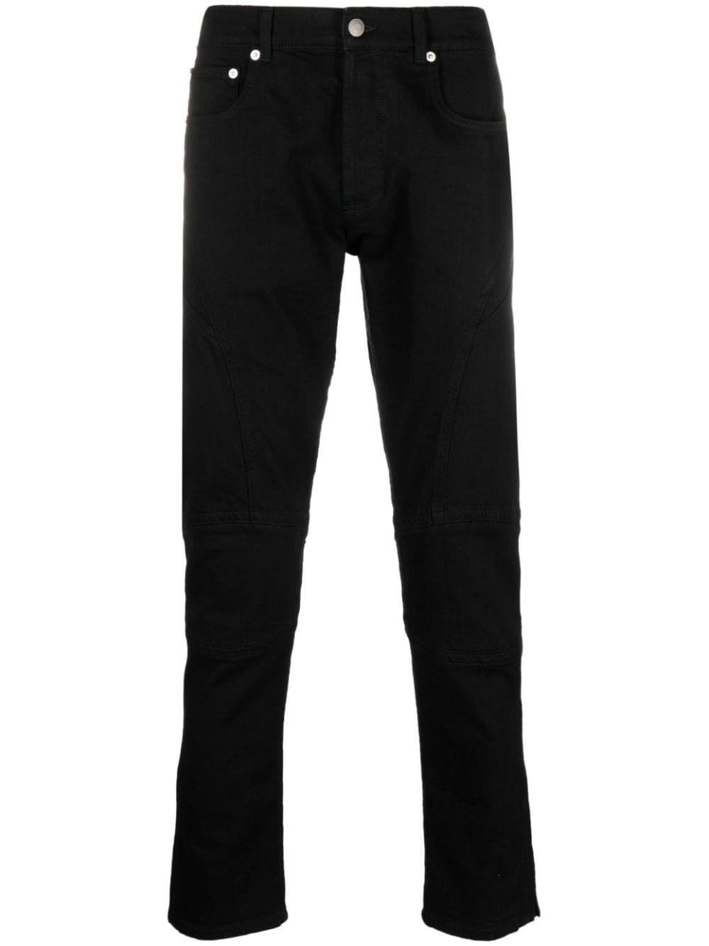 Alexander McQueen mid-rise skinny jeans - Black von Alexander McQueen