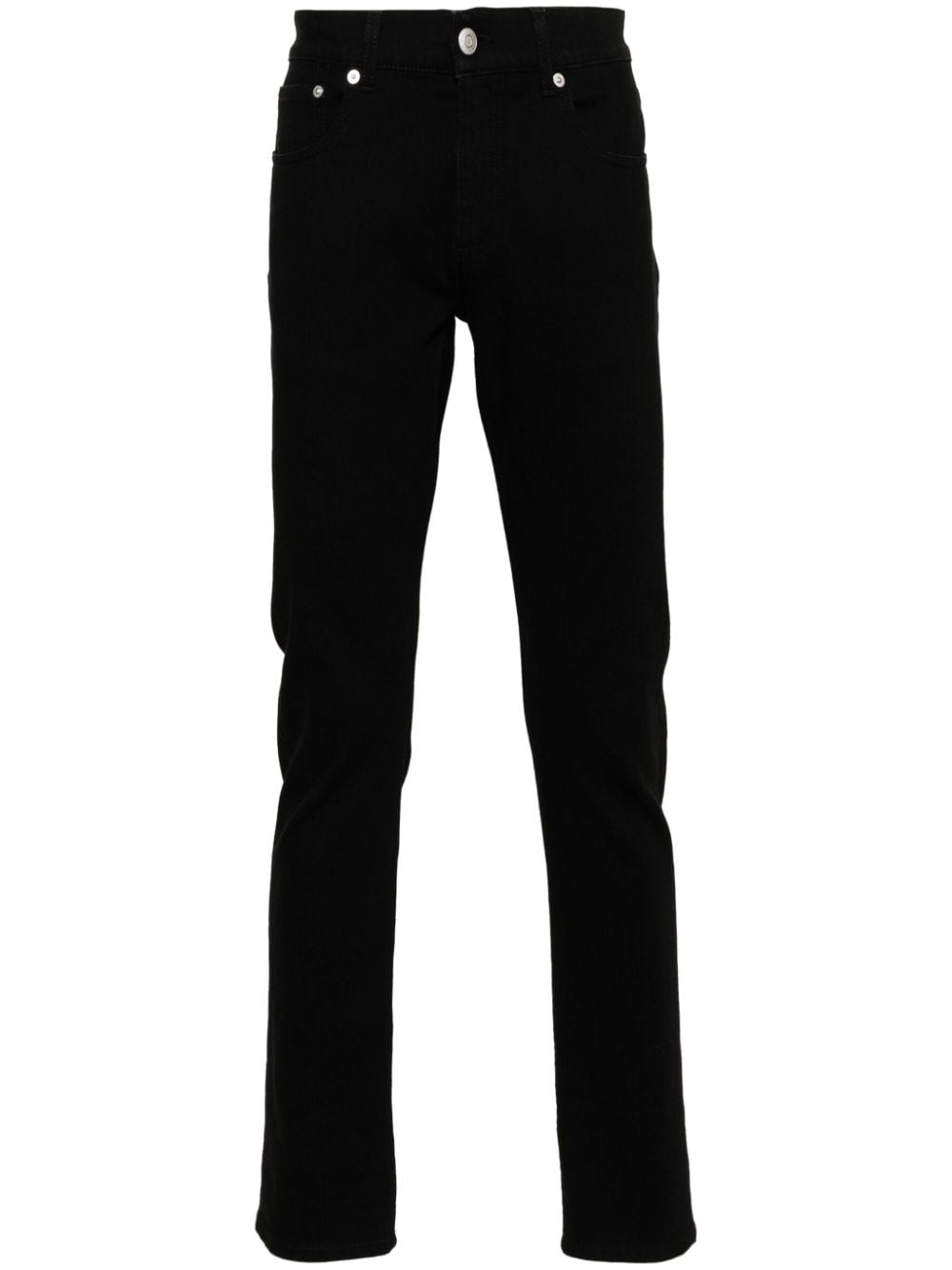 Alexander McQueen mid-rise slim-cut jeans - Black von Alexander McQueen