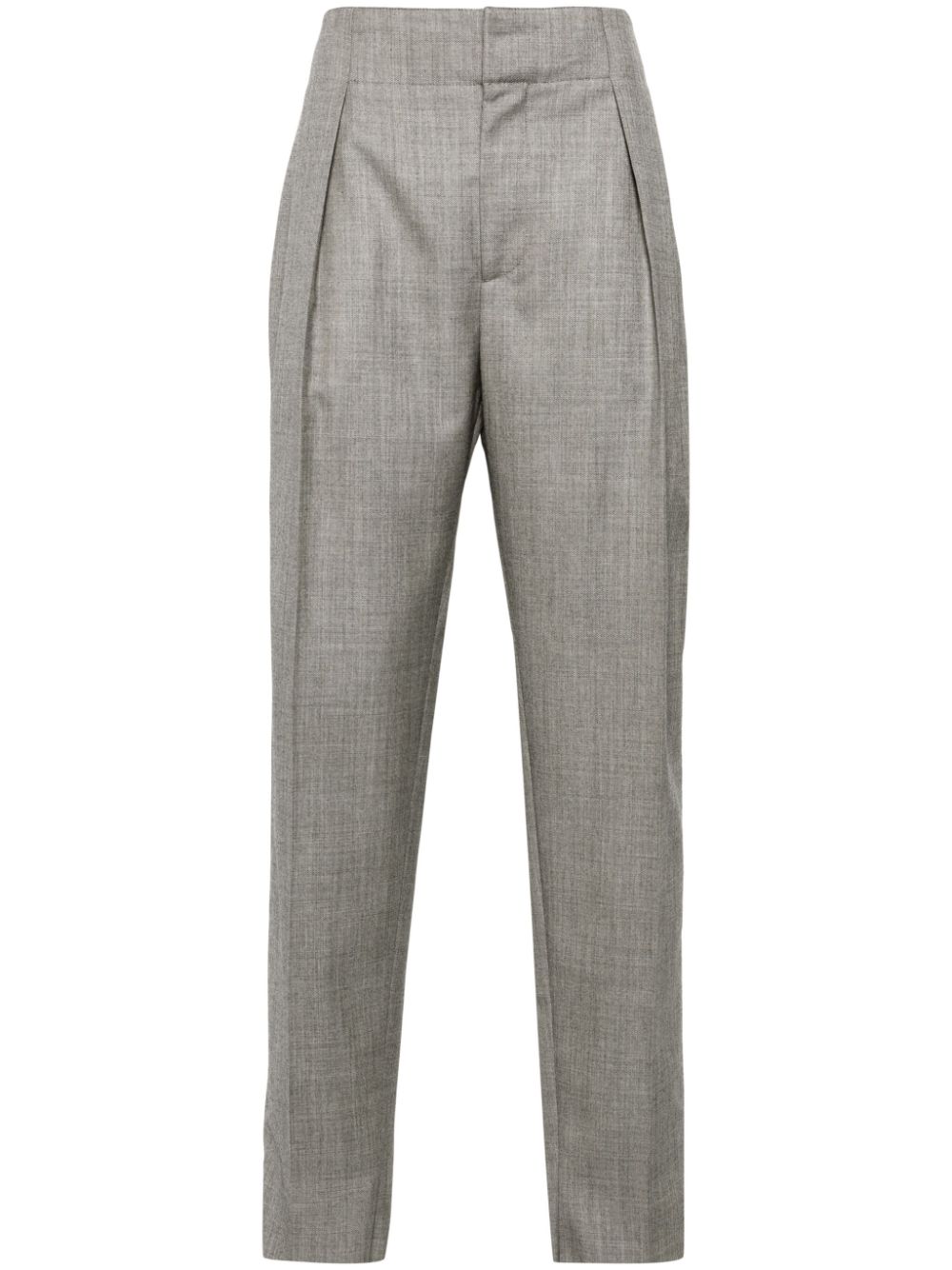 Alexander McQueen mid-rise tailored trousers - Grey von Alexander McQueen