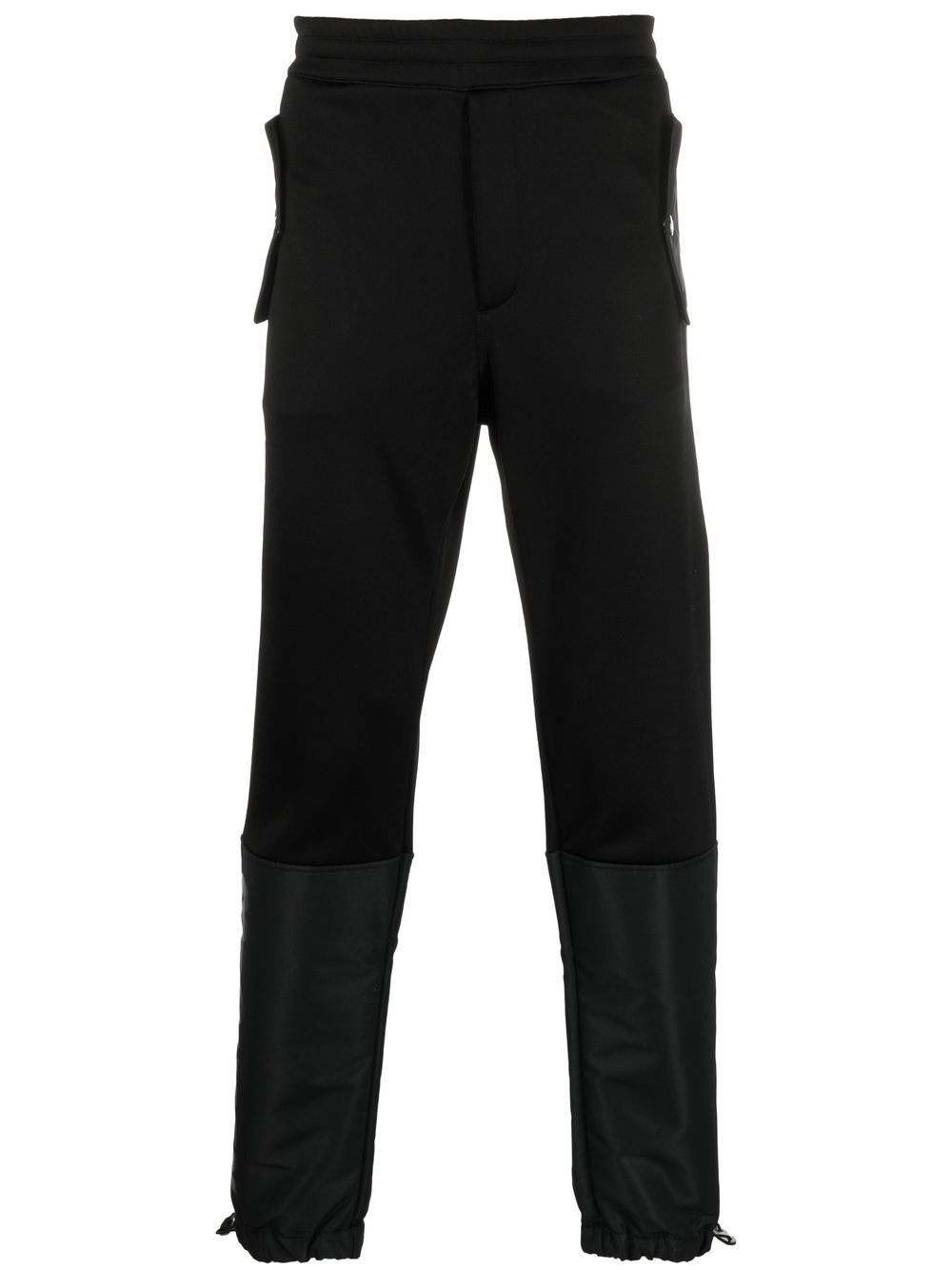 Alexander McQueen panelled tapered track pants - Black von Alexander McQueen