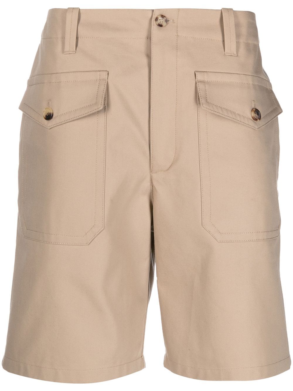 Alexander McQueen pocket-detail bermuda shorts - Neutrals von Alexander McQueen