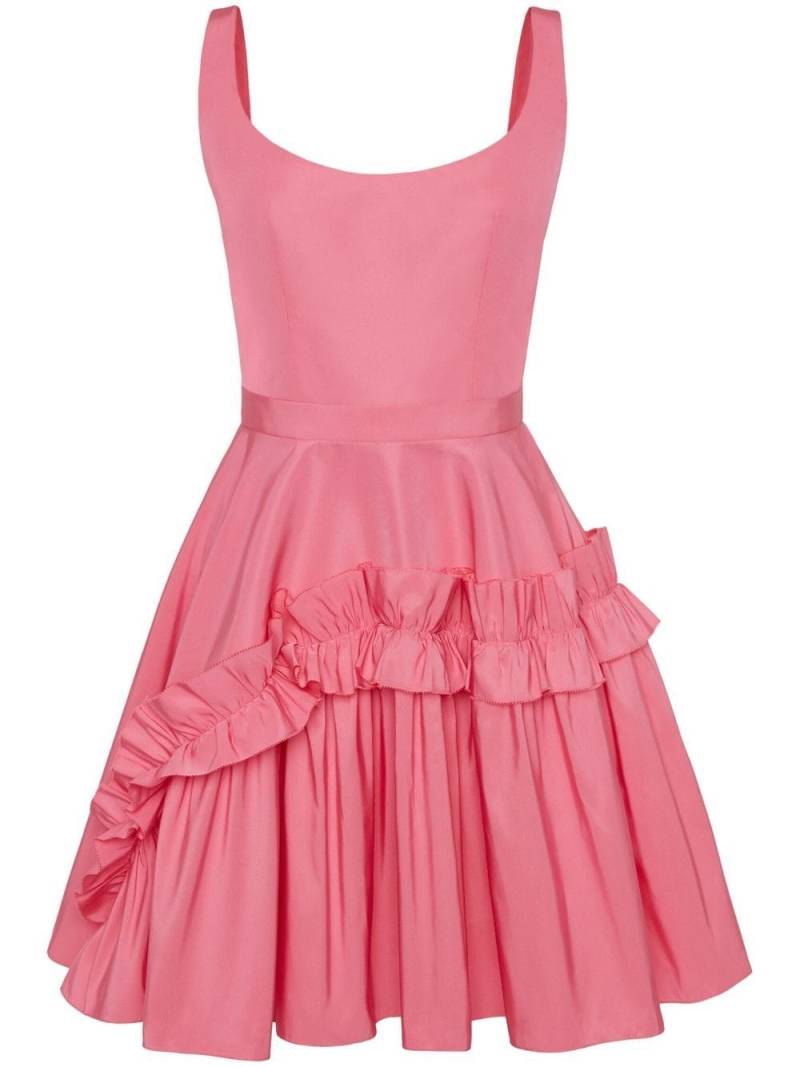 Alexander McQueen ruffle-trim minidress - Pink von Alexander McQueen