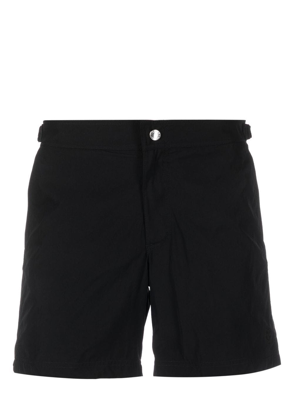 Alexander McQueen buckle-detail swim shorts - Black von Alexander McQueen