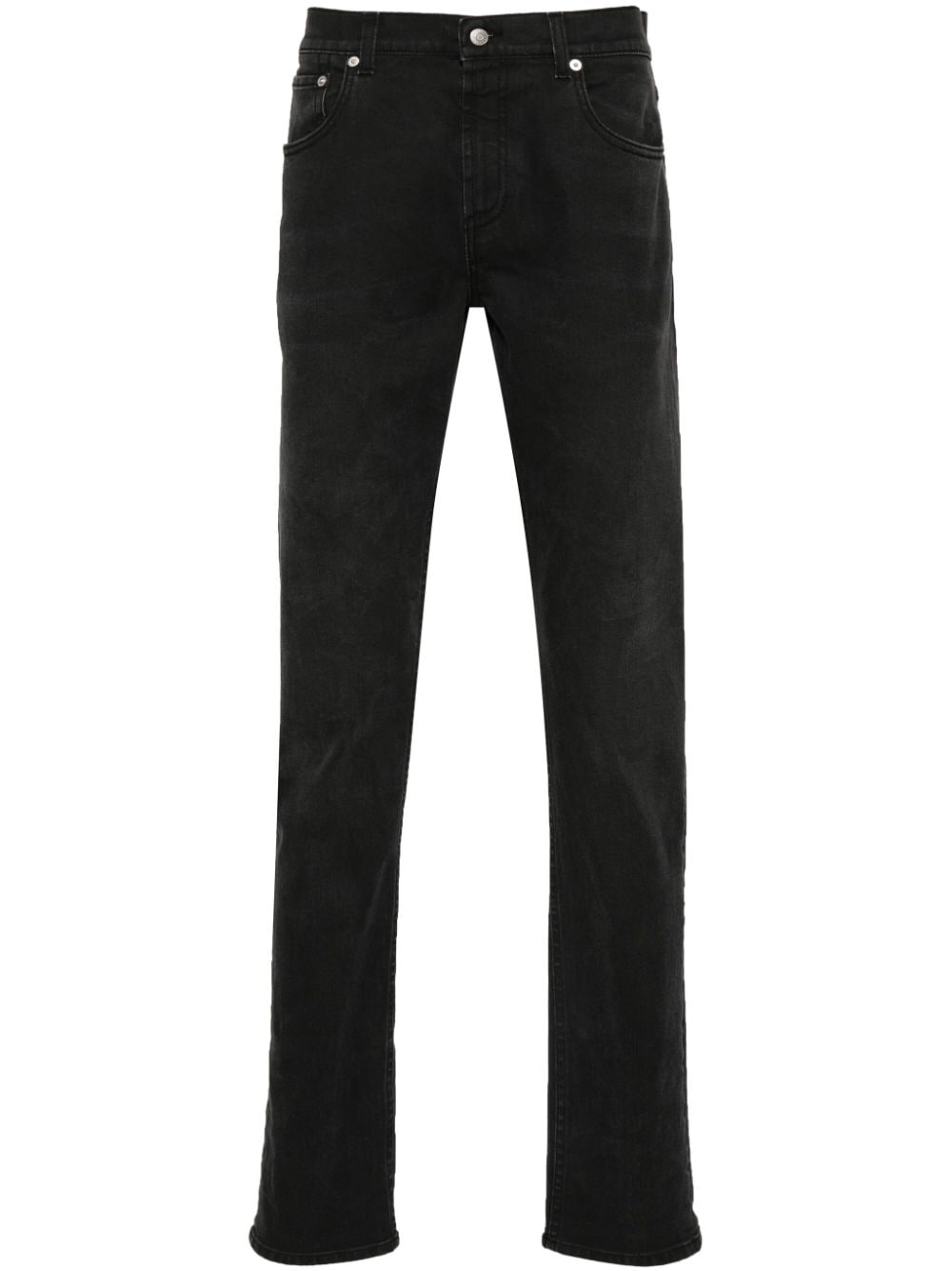 Alexander McQueen skinny-cut denim jeans - Black von Alexander McQueen