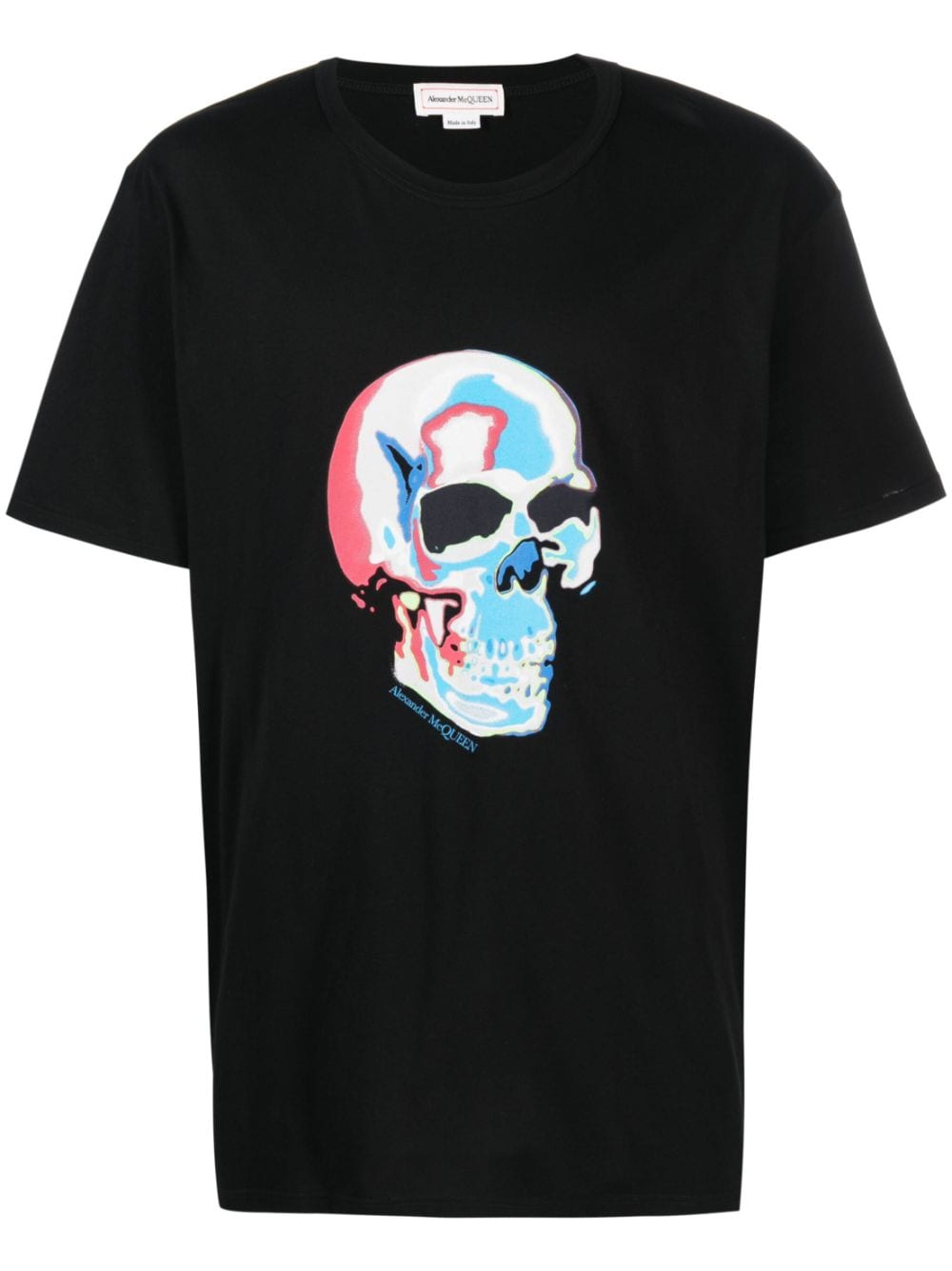 Alexander McQueen skull-graphic cotton T-shirt - Black von Alexander McQueen