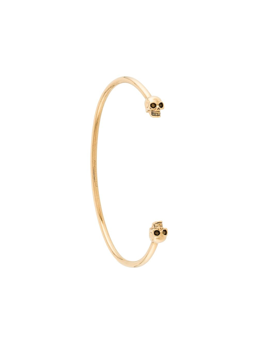 Alexander McQueen skull motif bracelet - Gold von Alexander McQueen