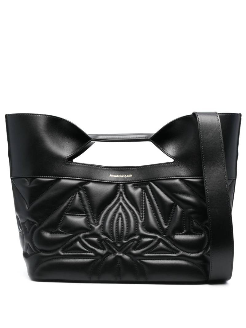 Alexander McQueen small The Bow tote bag - Black von Alexander McQueen