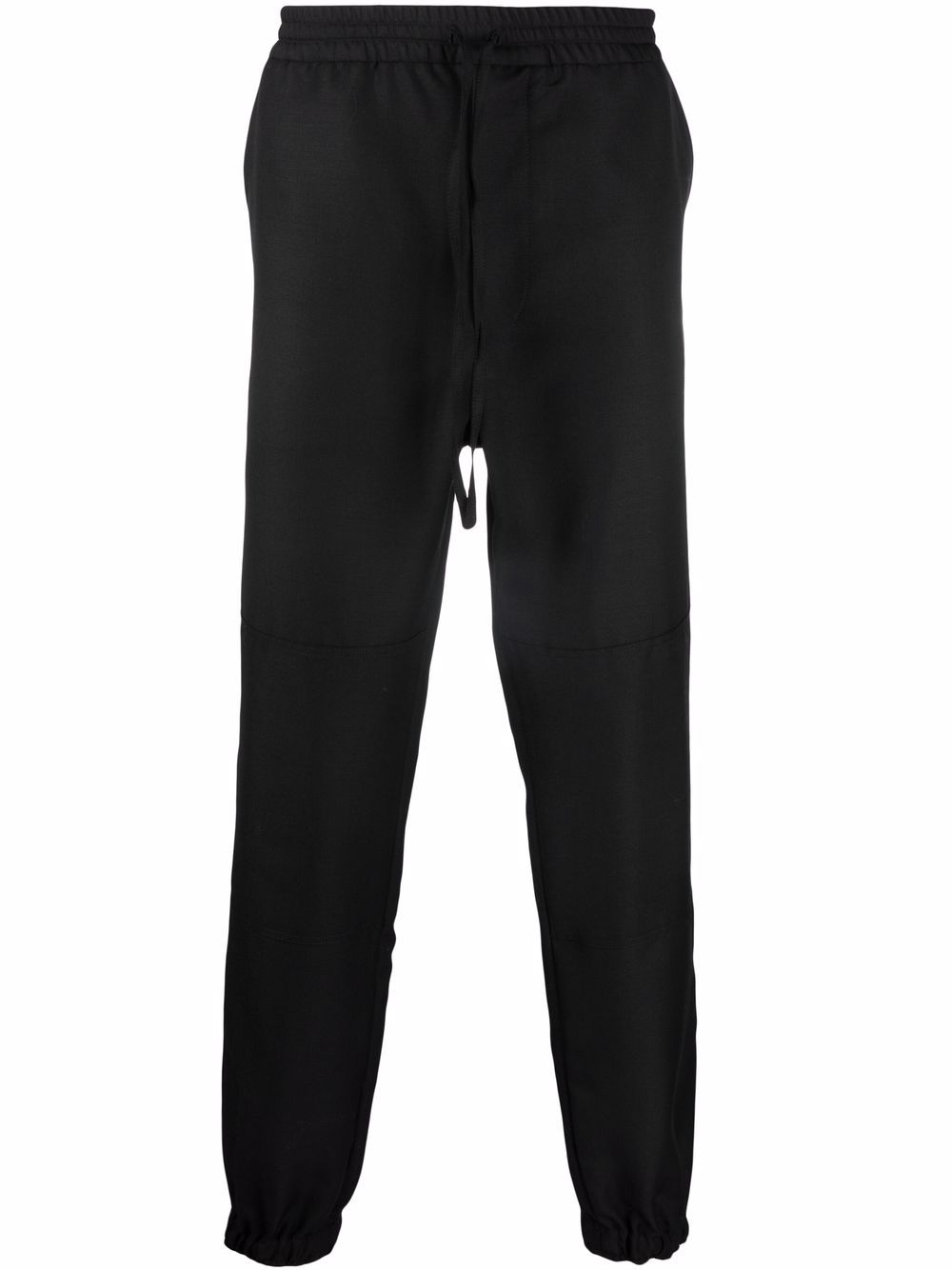 Alexander McQueen straight-leg wool-blend track pants - Black von Alexander McQueen