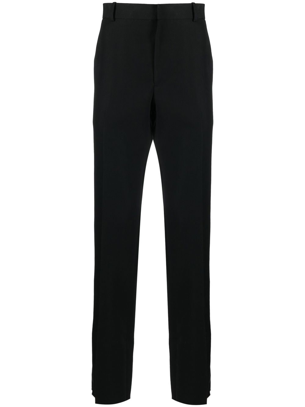 Alexander McQueen stripe-detail tailored trousers - Black von Alexander McQueen