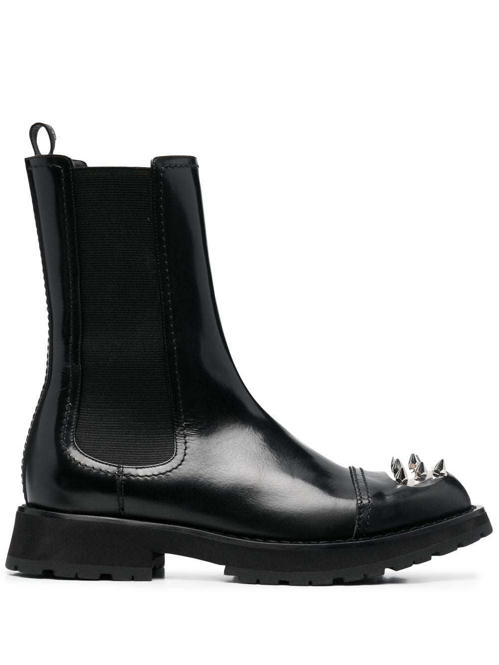 Alexander McQueen stud-detail Chelsea boots - Black von Alexander McQueen