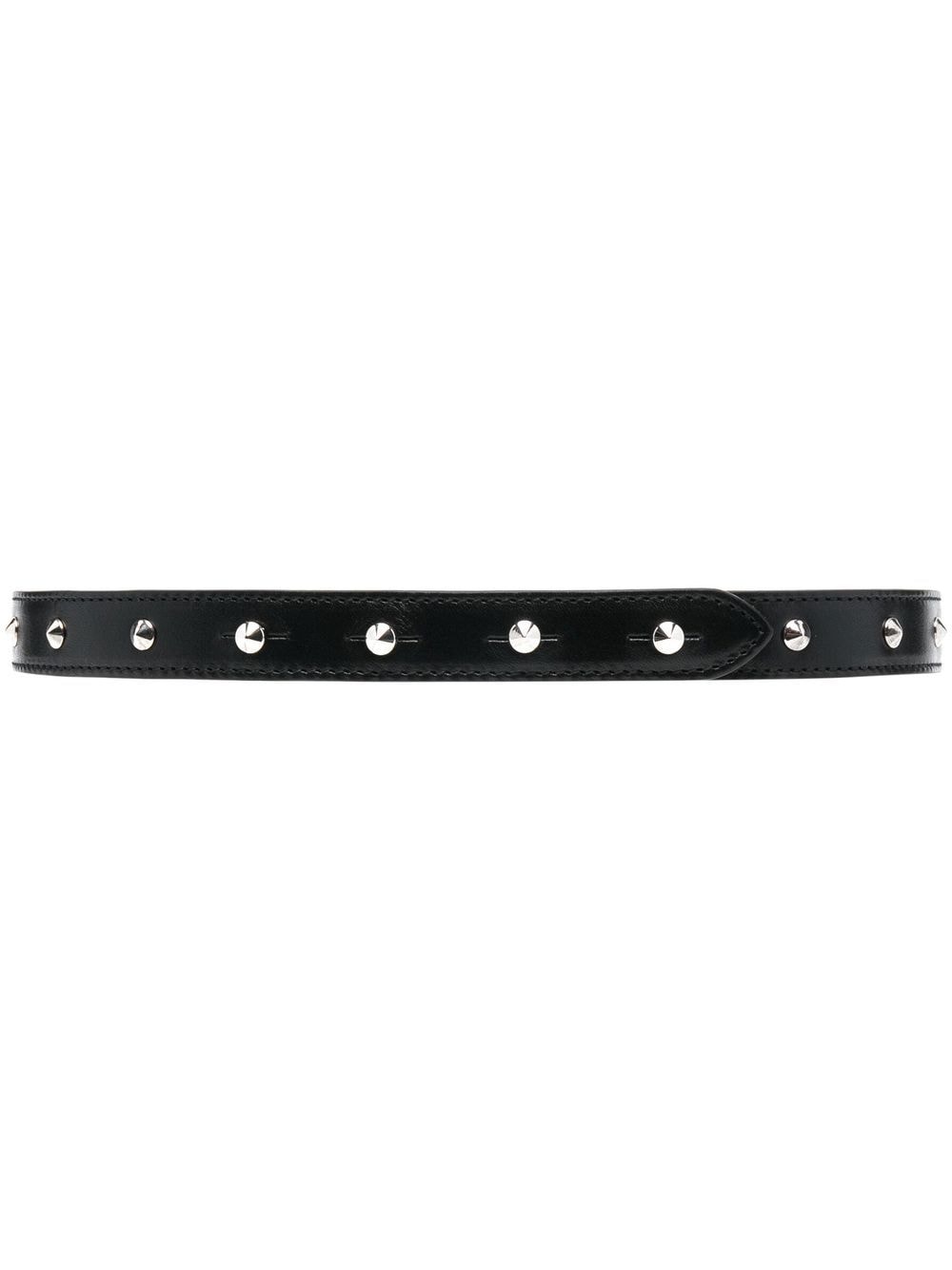 Alexander McQueen studded leather belt - Black von Alexander McQueen