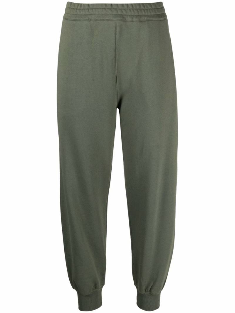 Alexander McQueen tapered cotton track pants - Green von Alexander McQueen