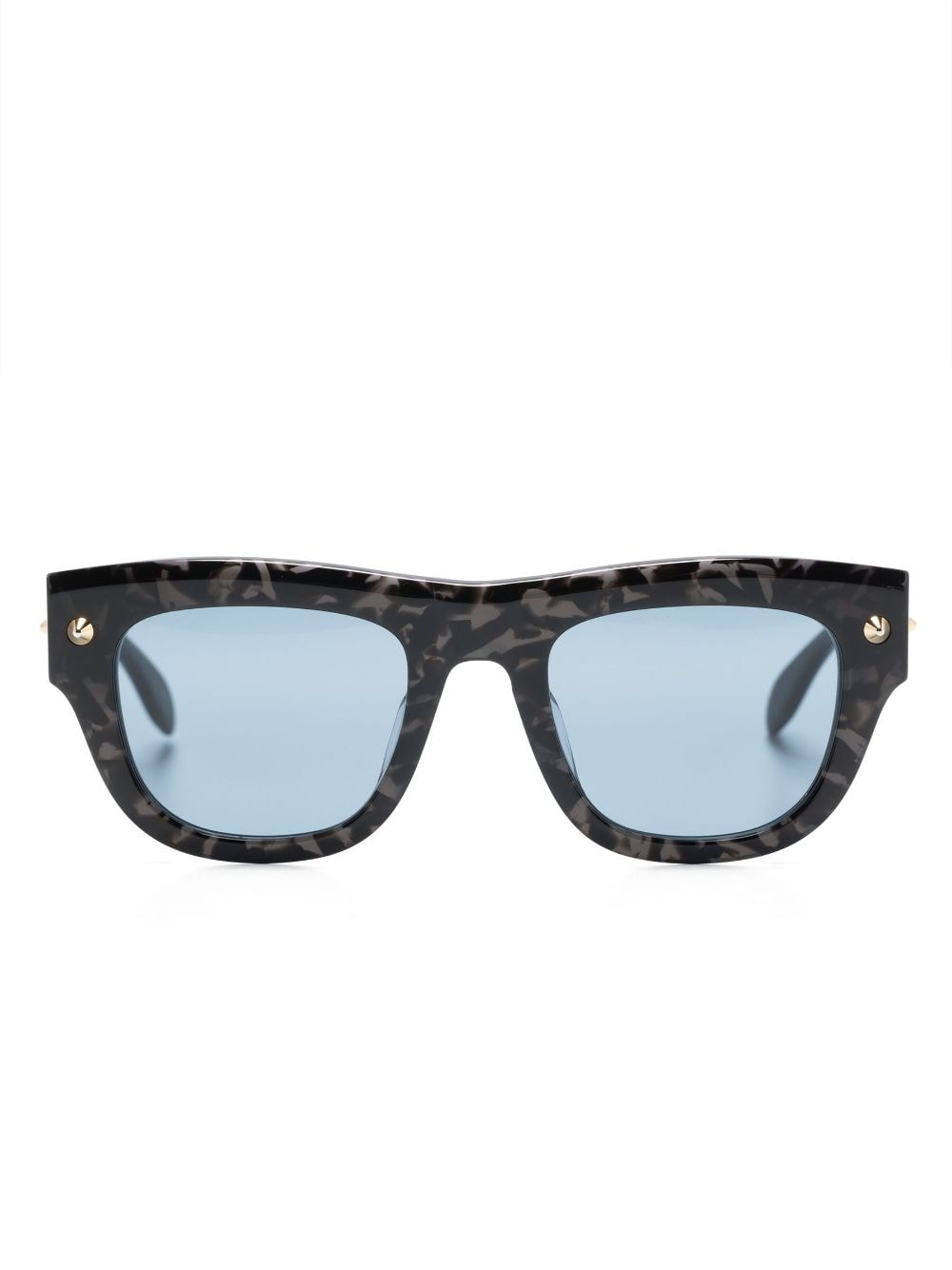 Alexander McQueen tinted tortoiseshell sunglasses - Black von Alexander McQueen