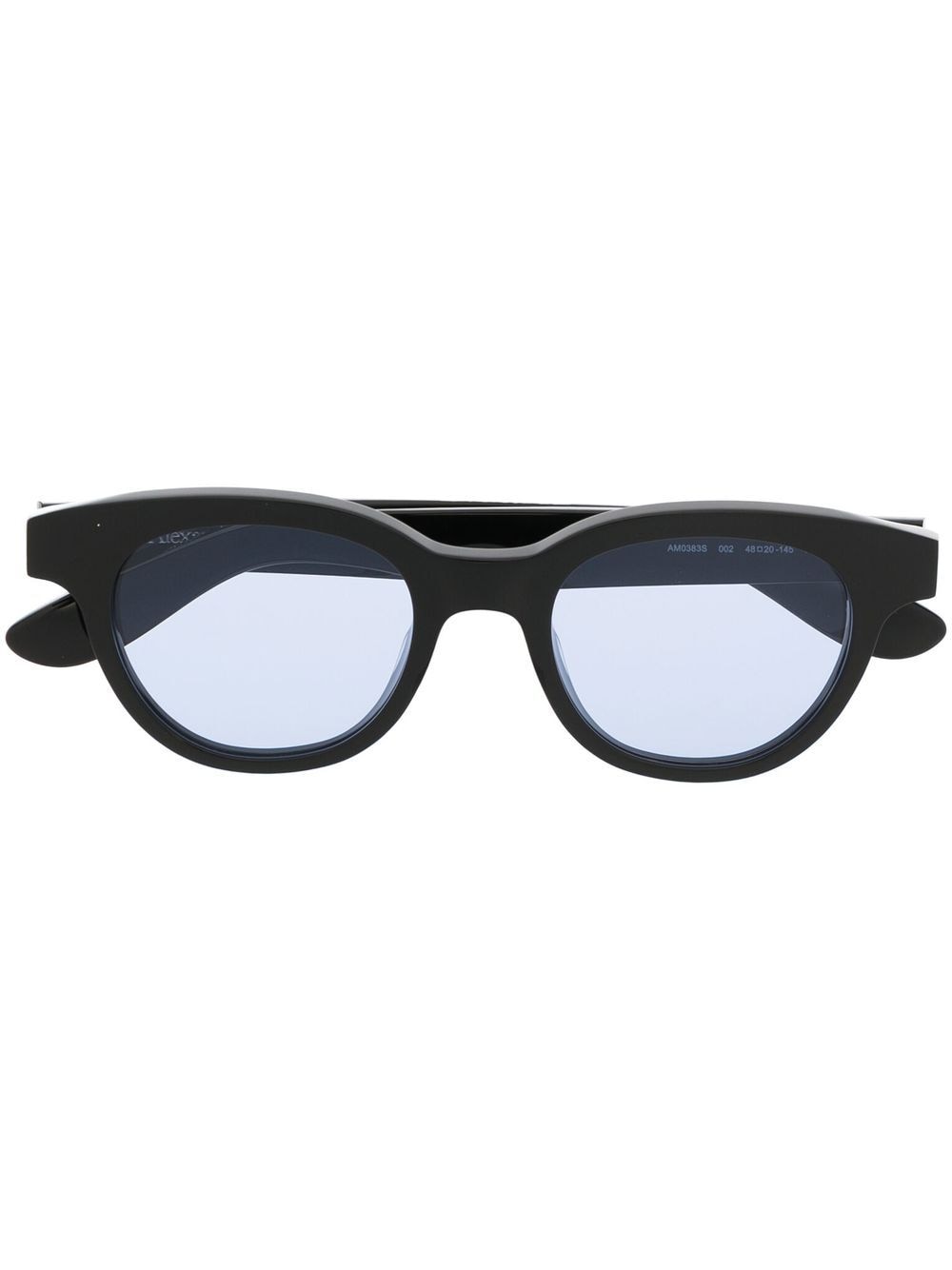 Alexander McQueen wayfarer-frame sunglasses - Black von Alexander McQueen