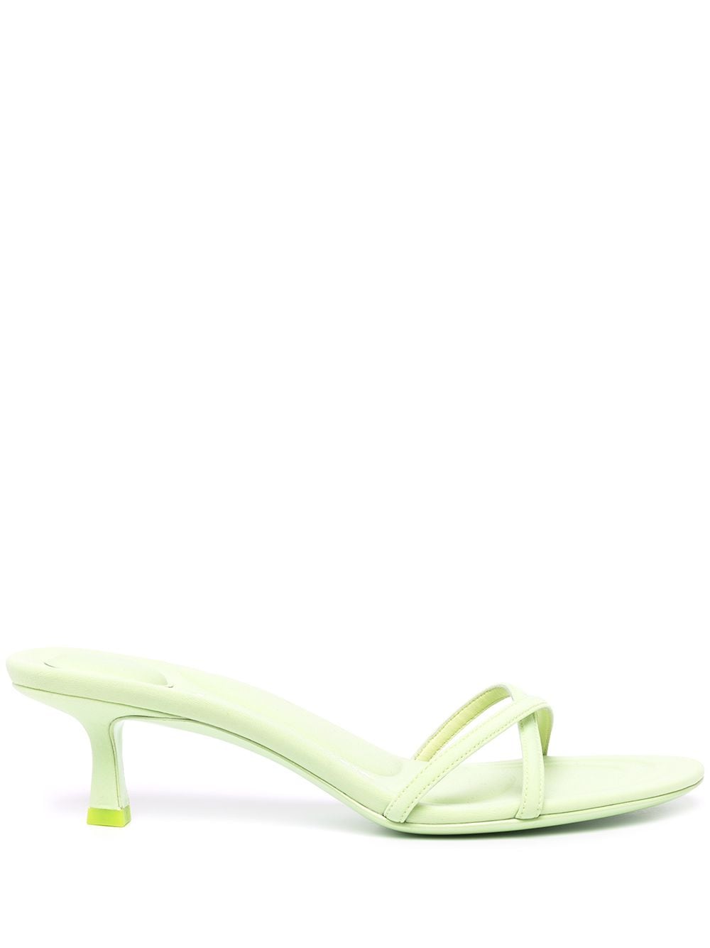 Alexander Wang Dahlia leather 50mm sandals - Green von Alexander Wang